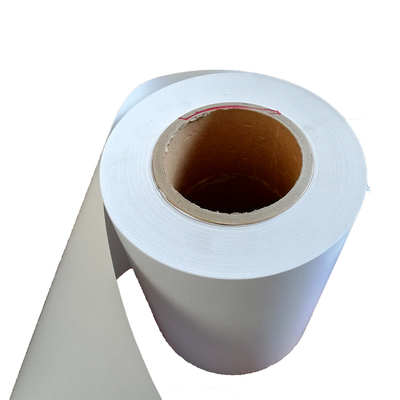 Material congelado de papel térmico superior esparadrapo da etiqueta do alimento de AF2233B com o forro branco do papel glassine