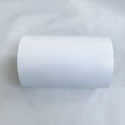 Etiqueta adesiva TG1734 material Art Paper revestido de alumínio da colagem do pneu com o forro branco do papel glassine 80G