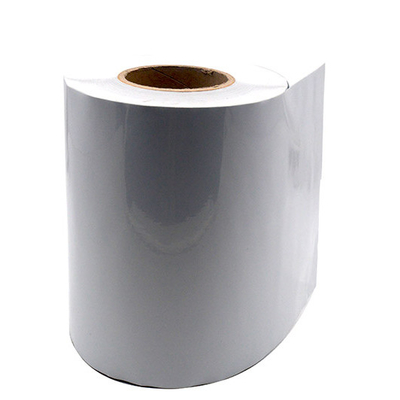 Forro branco branco do papel glassine do ANIMAL DE ESTIMAÇÃO 100G de Adhesive Labelstock 25um do modelo TG3035
