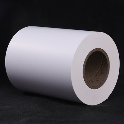 Etiqueta adesiva adesiva forte super SS4134 material da colagem do resíduo metálico 75um dos PP