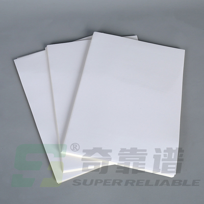 HM0211 Adesivo de etiqueta de papel livre de madeira adequado para impressão a jato de tinta Impressão a laser em folha