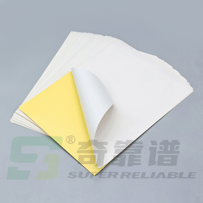 HM0111 Folha de papel adesivo de espelho revestido por fundição de alta brilho para impressão offset