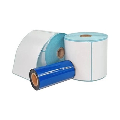 Papel térmico direto com revestimento de vidro azul