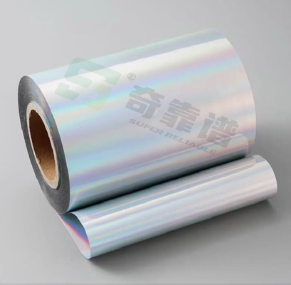 Película Rainbow Adhesive Laser Film Adhesive Film Jumbo Roll em Roll WG4733