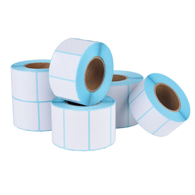 Adesivo de revestimento de vidro azul, autocolante de código de barras térmico direto HM2233L