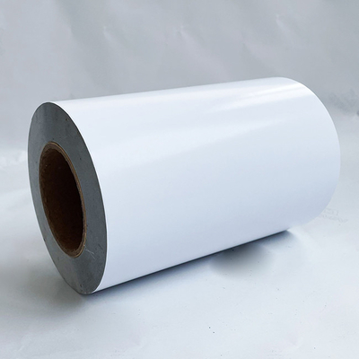 Material de etiquetas de cola de pneus para a fabricação de etiquetas adesivas de pneus TG7034 revestido de alumínio