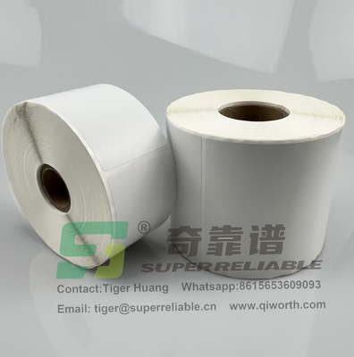 Papel Adesivo Semi Gloss Adesivo de Código de Barras Adesivo de Arte Adesivo de Papel Impresso por Faixa