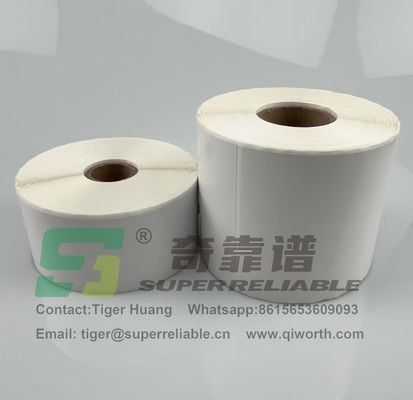 DT Direct Thermal Adhesive Thermal Sticker Barcode Sticker Customized Size