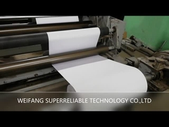 Rolo de papel moldado HM0133 da etiqueta revestida com o forro branco do papel glassine