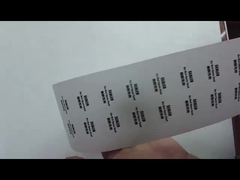 Material destrutivo da etiqueta