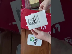 Folha de papel moldada SS0111 da etiqueta revestida com colagem adesiva forte super