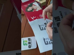 Material revestido de alumínio da etiqueta de Tire Glue Adhesive do modelo de Art Paper TG7234