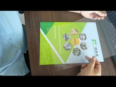 Transparente em transparente WG4514 Transparente BOPP cola acrílica 30um Liner PET transparente