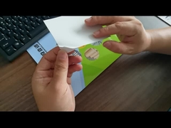 Adesivo Papel Destrutivo Adesivo de papel frágil com revestimento de vidro WGYB27